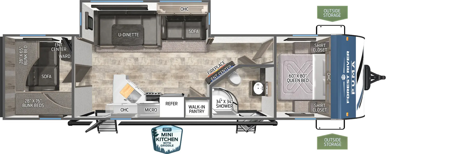 28BHSS Floorplan Image